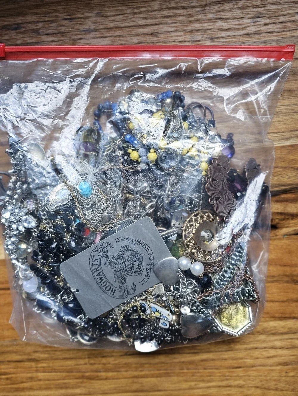 Craft Jewelry 4 Pound Mixed Lot Mostly Metal Necklaces Bracelets For Crafting